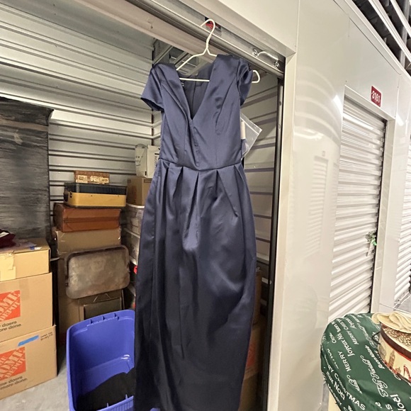 ALFRED SUNG Deep Blue Maxi Dress - Picture 3 of 5